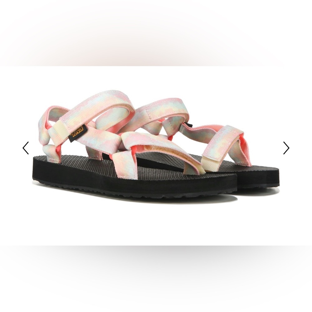 *NIB* Teva Original Universal Sandals - Tie Dye sz 4 Youth/5.5 women